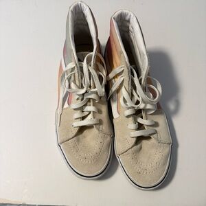 Vans High-Top Sneakers with Multicolor Design